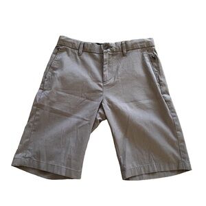 14th & Union Gray Slim Fit Cotton/Nylon/Spandex Shorts Interior Drawstring